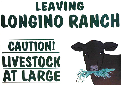 Longino Ranch sign